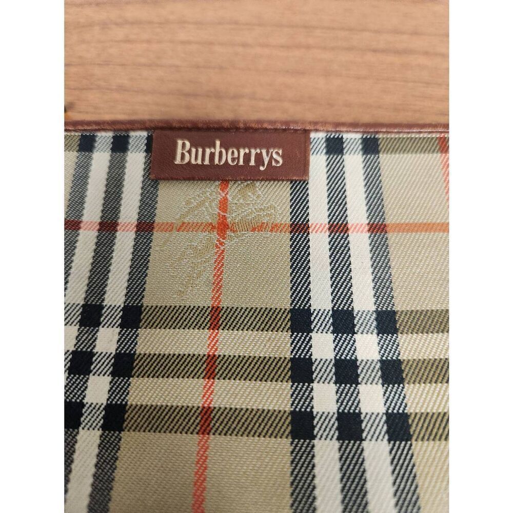 Burberrys VINTAGE Haymarket Check coin pouch. Slight ware on corners see picture - Picture 3 of 11